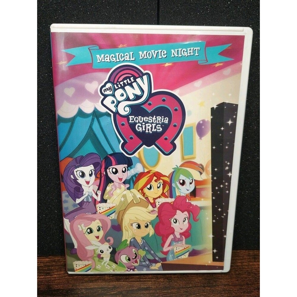 My Little Pony Equestria Girls Magical Movie Night DVD 2017